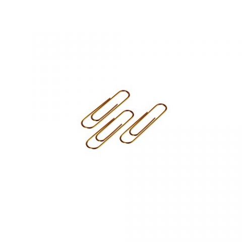 CLIP FOROFIS Nº2 (33 mm) DORADO C/ 100