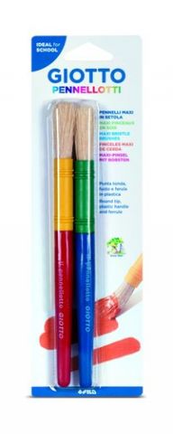 PINCEL GIOTTO MAXI ESCOLAR BLISTER de 2