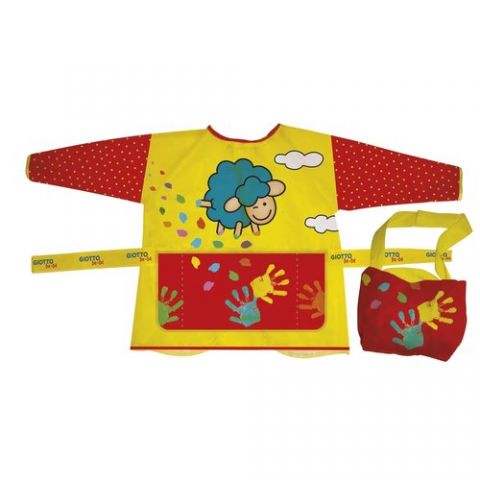DELANTAL GIOTTO BEBE CON MANGAS AJUSTABLES