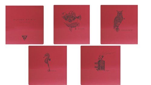 BLOC DIBUJO CLAIR. FLYING ROJO COS. 21x1