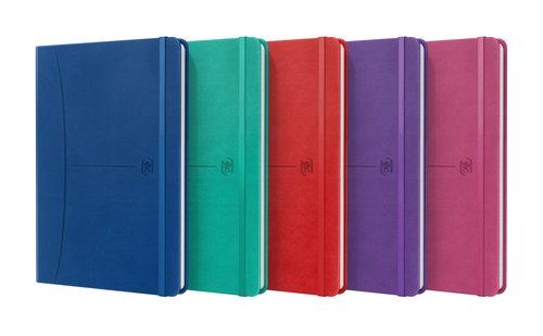 CUADERNO OXFORD SIGNATURE tapa EXTRA A5 80h HORIZO