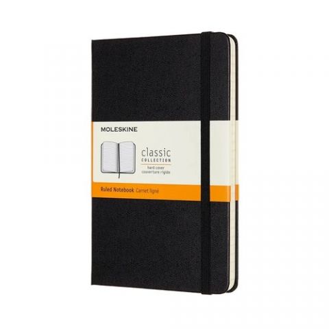 CUADERNO MOLESKINE CLASICO TAPA DURA 11,5x18 208h