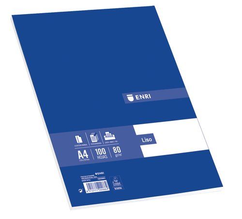 PAPEL A4 ENRI  80g 100h LISO