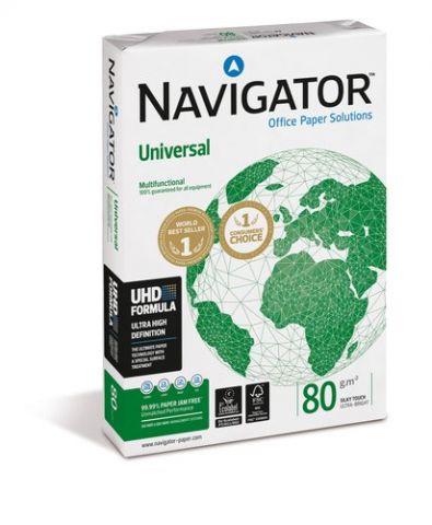 PAPEL A4 NAVIGATOR  80g 500h  UNIVERSAL