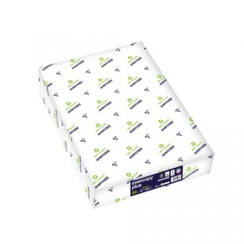PAPEL RECICL. A3 EVERCOPY PLUS 80g 500h