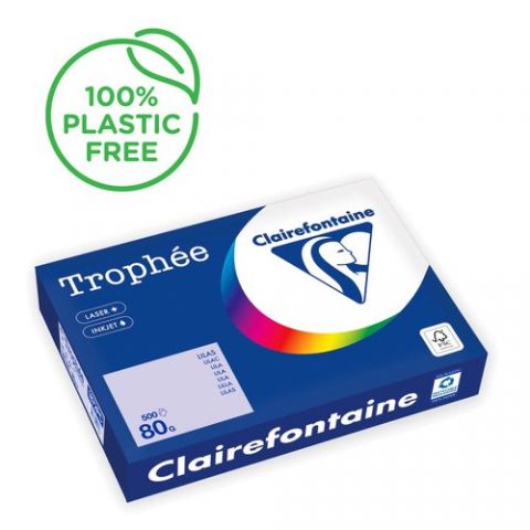 PAPEL COLOR A4 TROPHEE 80g 500h LILA