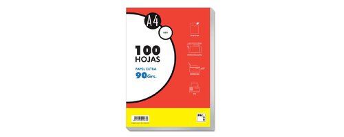 PAPEL PACSA A4 100h 90g LISO