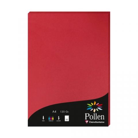 PAPEL CLAIREFONTAINE POLLEN A4 50h GROSE