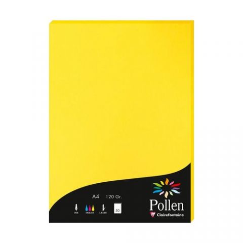 PAPEL CLAIREFONTAINE POLLEN A4 50h AMARI