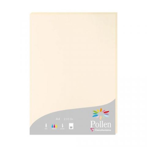 PAPEL CLAIREFONTAINE POLLEN A4 25h MARFI