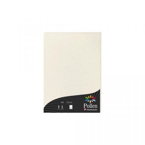 PAPEL CLAIREFONTAINE POLLEN A4 50h NATUR