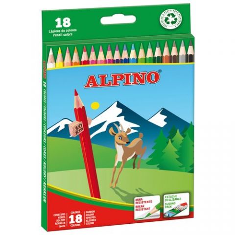 LAPICES COLOR ALPINO  LG. est.18