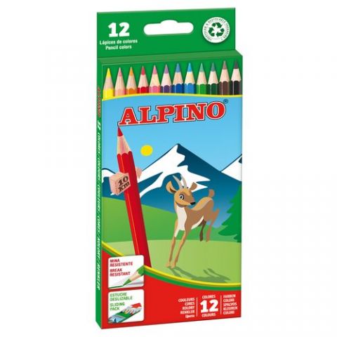 LAPICES COLOR ALPINO  LG. est.12