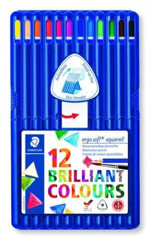 LAPICES ACUARELABLES STAEDTLER 156 ERGOSOFT AQUARE