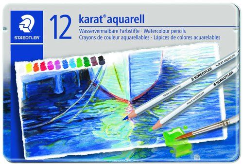 LAPICES ACUARELABLES STAEDTLER 125 KARAT estuche M