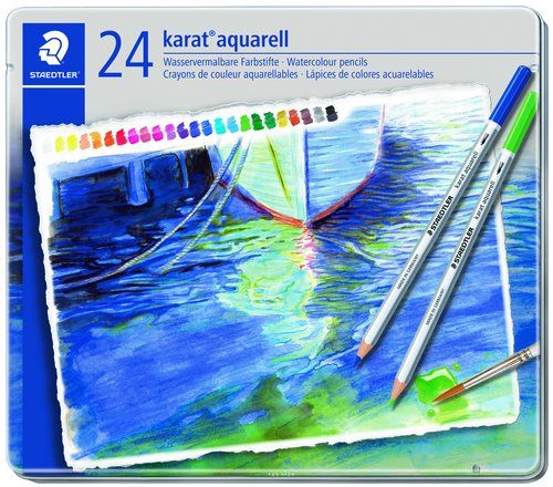 LAPICES ACUARELABLES STAEDTLER 125 KARAT estuche M