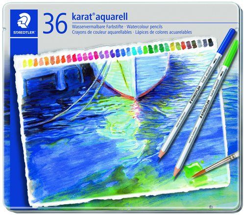 LAPICES ACUARELABLES STAEDTLER 125 KARAT estuche M