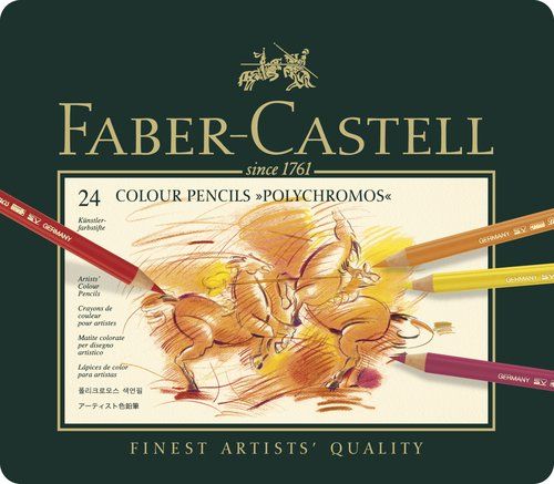 LAPICES de COLORES FABER-CASTELL POLYCHROMOS estuc