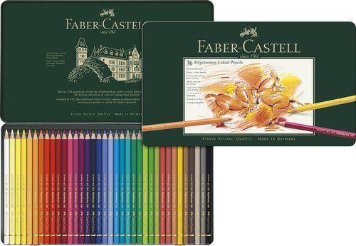 LAPICES de COLORES FABER-CASTELL POLYCHROMOS estuc