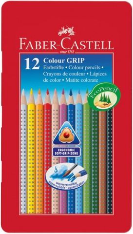 LAPICES ACUARELABLES FABER-CASTELL COLOUR GRIP est