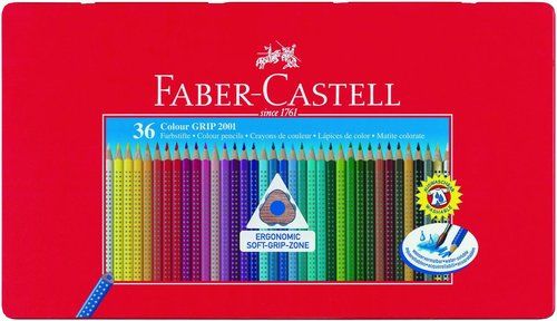 LAPICES ACUARELABLES FABER-CASTELL COLOUR GRIP est
