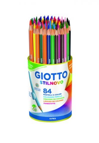 LAPICES de COLORES GIOTTO STILNOVO bote de 84 (7 c