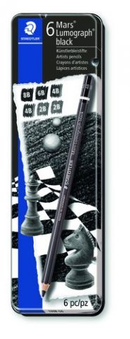 LAPIZ de GRAFITO STAEDTLER 100B LUMOGRAPH BLACK ca