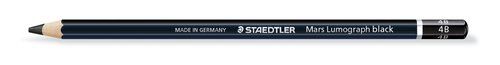LAPIZ de GRAFITO STAEDTLER 100B LUMOGRAPH BLACK -