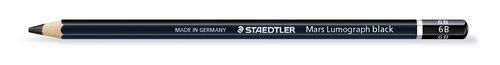 LAPIZ de GRAFITO STAEDTLER 100B LUMOGRAPH BLACK -