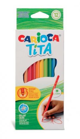 LAPICES COLOR CARIOCA TITA HEX. est.12