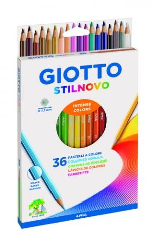 LAPICES de COLORES GIOTTO STILNOVO estuche de 36
