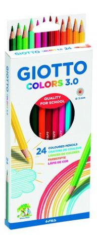 LAPICES GIOTTO COLORS 3.0 Est. 24 ud