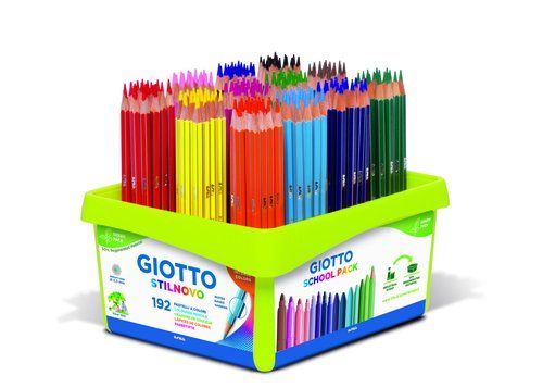 LAPICES de COLORES GIOTTO STILNOVO SCHOOL PACK de
