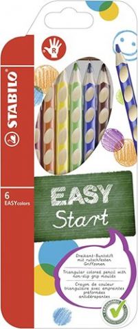 LAPICES de COLORES STABILO EASY COLORS para DIESTR