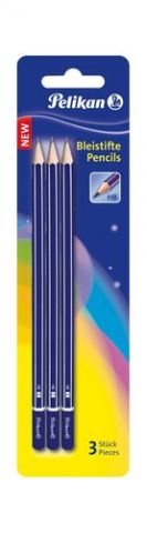 LAPIZ de GRAFITO PELIKAN Nº3 - HB BLISTER de3 (978