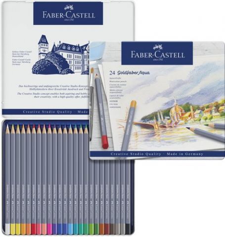 LAPICES ACUARELABLES  FABER-CASTELL GOLDFABER AQUA