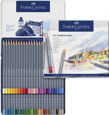 LAPICES ACUARELABLES  FABER-CASTELL GOLDFABER AQUA