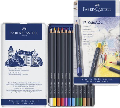 LAPICES de COLORES FABER-CASTELL GOLDFABER AQUA 11