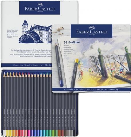LAPICES de COLORES FABER-CASTELL GOLDFABER AQUA 11