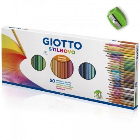 LAPICES de COLORES GIOTTO STILNOVO estuche de 50