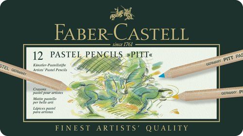 LAPICES de COLORES FABER-CASTELL PITT-PASTEL ESTUC
