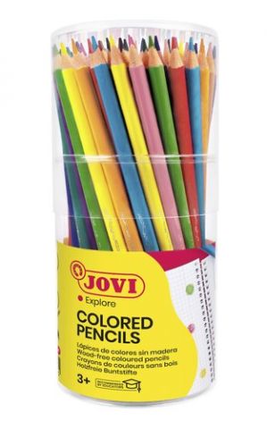 LAPICES COLOR JOVI WOODLESS bote 84