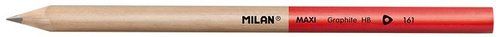 LAPIZ de GRAFITO MILAN TRIANGULAR MAXI HB