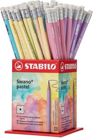 LAPIZ de GRAFITO STABILO 908 SWANO PASTEL - HB SUR
