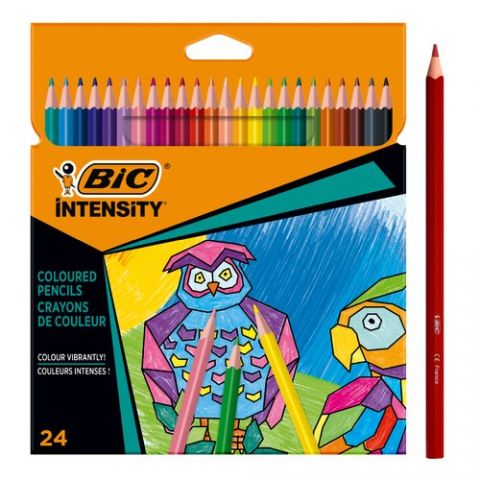 LAPICES COLOR BIC INTENSITY UP B/24