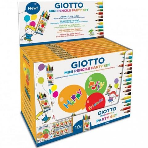 LAPICES de COLORES GIOTTO PARTY CAJA DE 60 (10x es