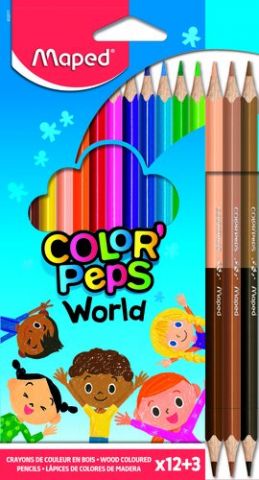 LAPICES de COLORES MAPED COLOR