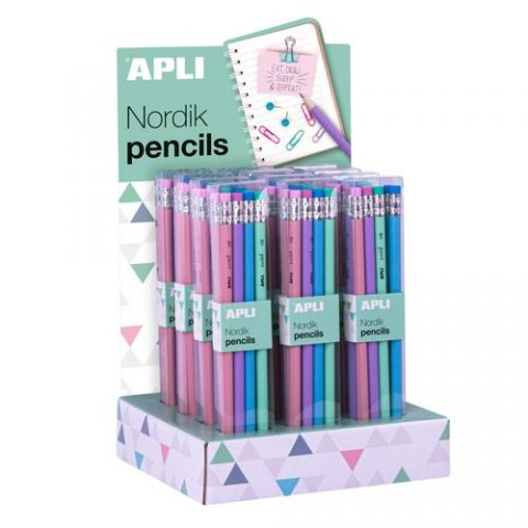 LAPIZ APLI GRAFITO NORDIK COLLECTION BOLSA DE 8 EX
