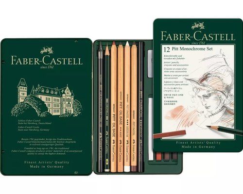 LAPIZ de GRAFITO FABER-CASTELL PITT MONOCHROME est