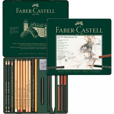 LAPIZ de GRAFITO FABER-CASTELL PITT MONOCHROME est